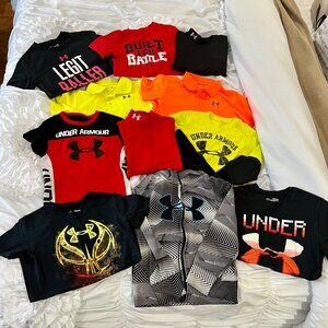 Under Armour Lot of Boys size XS and 5/6